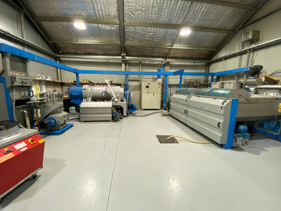 Pieralisi Olive Oil Processing Plant 2.8T/hr Line